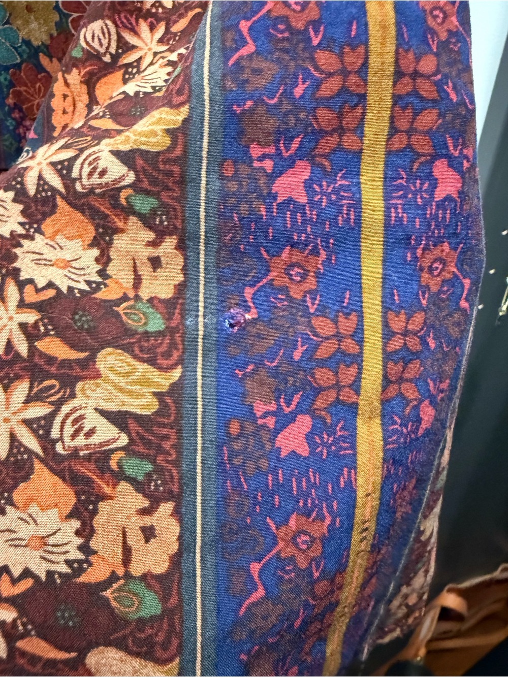 Natural Life Tiered Midi Dress - Brown Multi - Picture 3 of 3